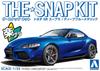 Aoshima Bunka Kyozai The Snap Kit Series Toyota GR Supra Deep Blue Metallic Plastic Model Kit Co., Ltd. (AOSHIMA) 1/32 Pre-colored 10-E