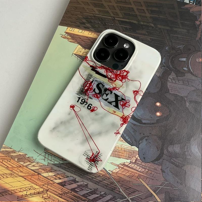 Hot Sale Retro Suture Letter Creative Art Jelly Phone Case for iPhone 17 AIR 16 15 14 13 12 11 PRO XSMAX XR 7 8 PLUS Y2K Cover
