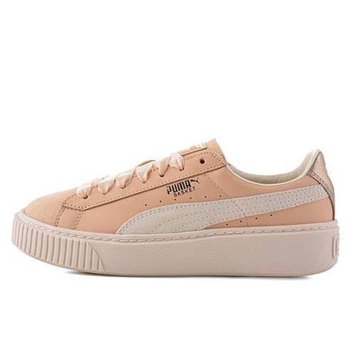 PUMA Basket Platform Up Natural Vachetta Womens 364934-01 36
