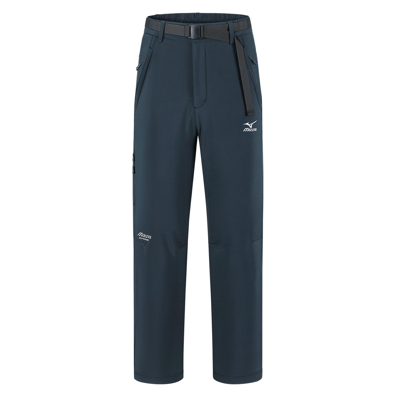 Mizuno Casual Pants Unisex Thickened And Fleece Lined Straight Fit Pants A2CF4505-0_20251103125515 2XL