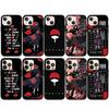 Für iPhone 16 15 X XR Samsung Galaxy S24 S23 Xiaomi Redmi Note 13 12 11 Pro Max 9 14 Plus Huawei OPPO Akatsuki Naruto Itachi Uchiha Sasuke Handyhülle