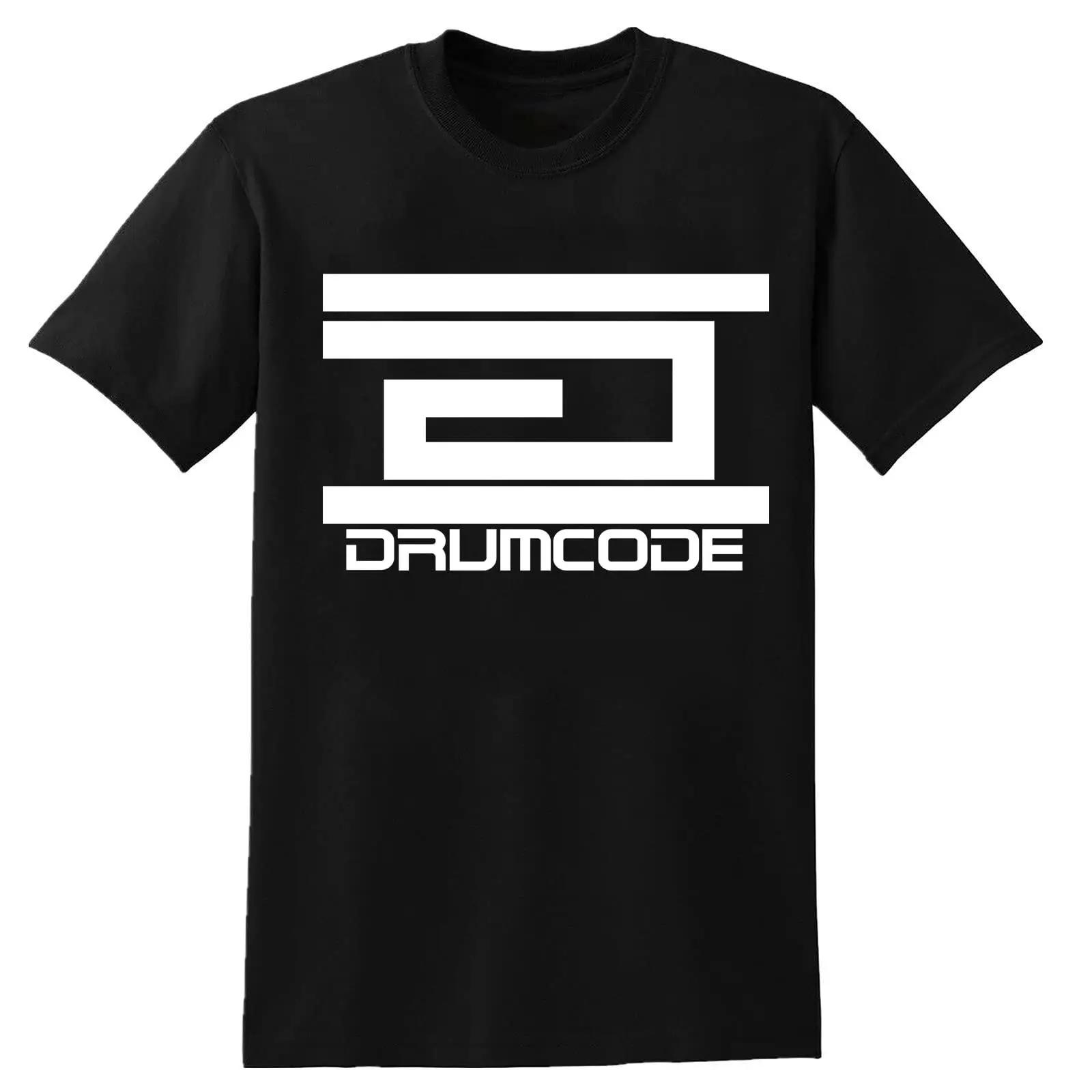 

Drumcode Techno Label Adam Beyer Rave Dance Music T Shirt Men s Black vintage Washed Casual Versatile Top For Everyday Wear 5XL різнокольоровий