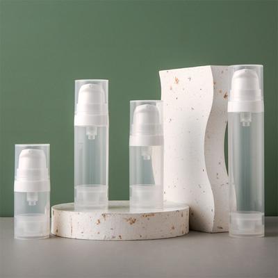 Cream Dispenser Refillable Bottles Cosmetic Container Airless Lotion Bottle Vacuum Pump Bottles