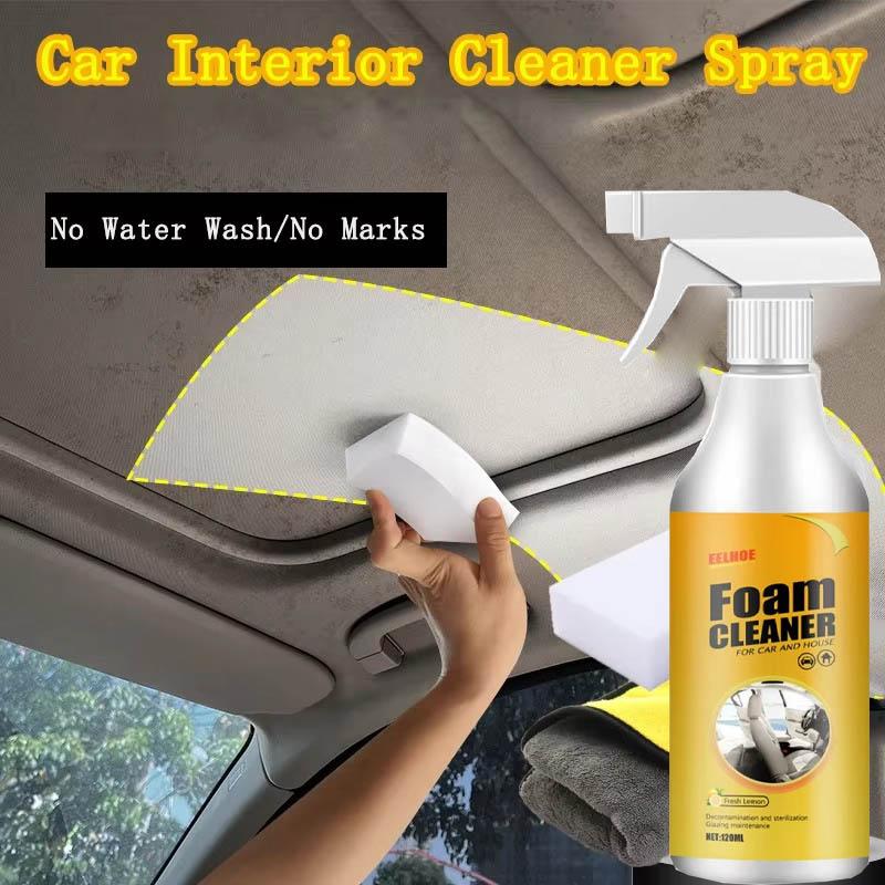 Multifunctional Car Upholstery Cleaner Car Upholstery Seat Waterless Wash Powerful De-greasing Cleaner Universal
