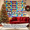 Custom Name Personalized PAW Patrol Print Tapestry, Wall Art Decor, Bedroom, Dorm, Apartment, LivingRoom, Party Backdrop, Gift for Birthday