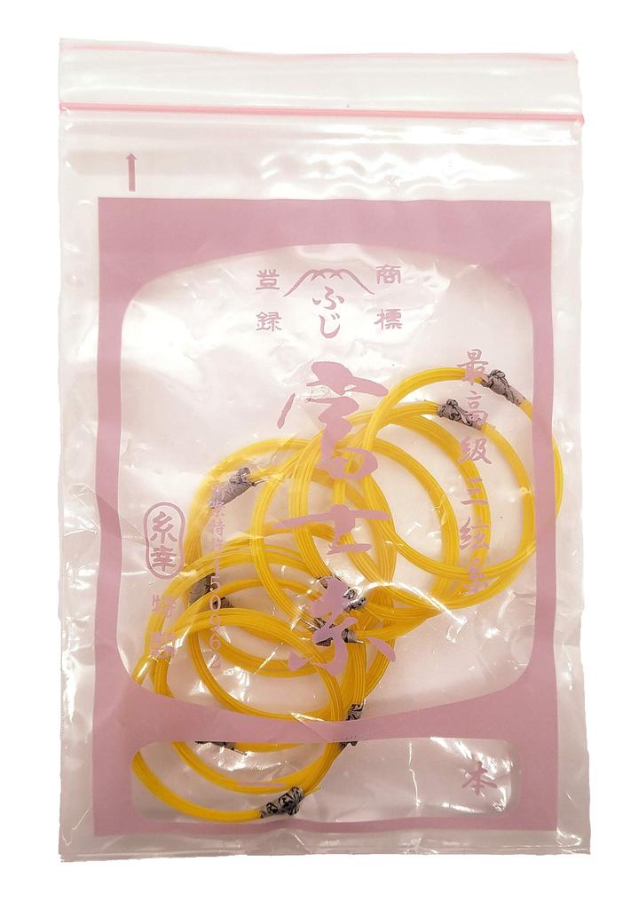 Shamisen 3 Silk Thread Fuji Ito Set of 10 (13-3)