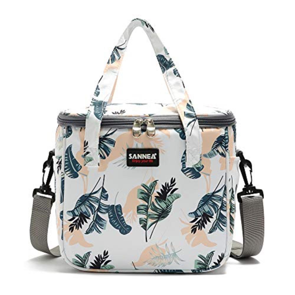 Cute Insulated Lunch Bags Reusable Thermal Lunch Box Portable Oxford Cooler Bag For Teens Adults Work School Outdoor