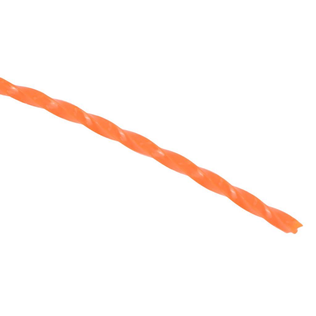 49m Mowing Cord 2.4mm X 49m Nylon Mowing Line Easy Installation Efficient Cutting Flexible Thickness Gardening Tasks