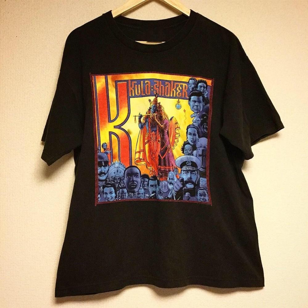 Kula Shaker Band Album Heavy Cotton Black All Size T Shirt TT215 Unisex T-Shirt S