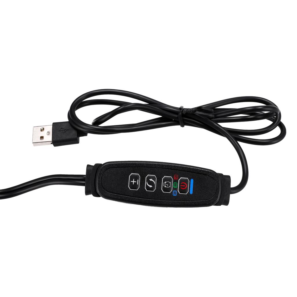 Led Plant Growth Lamp 40 Diodes Timer 15 W For Home Plant Cultivation Without Mains Adapter