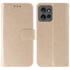 For Motorola Edge 50 5G Case PU Leather Flip Wallet Phone Cover with Strap