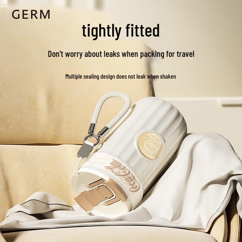 Gemi Coke Badge 500ml Insulated Straw Cup