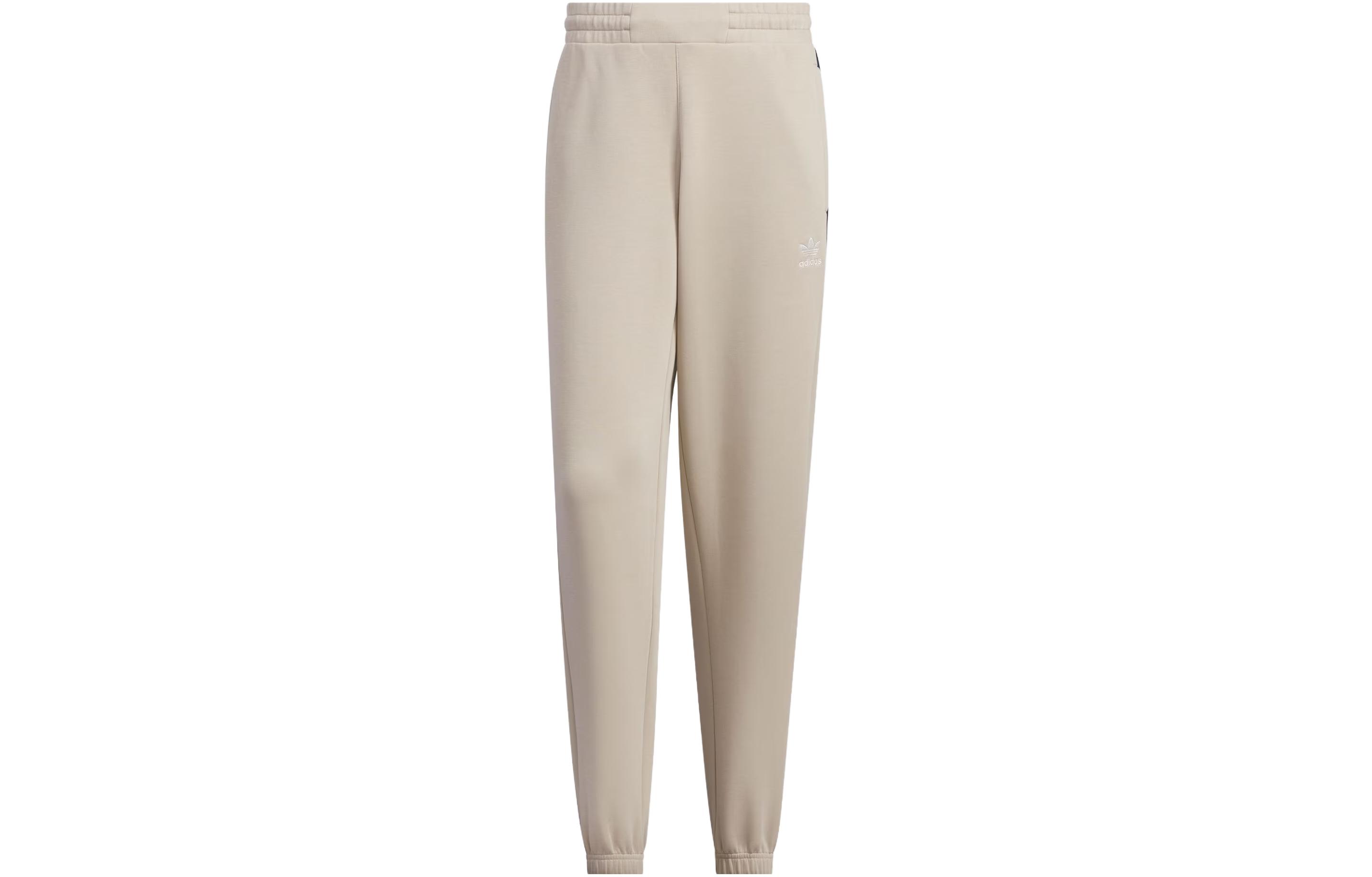 Adidas Originals Knitted Sweatpants Men s Light Umber Moderate Cuffed Pants IZ1541 S