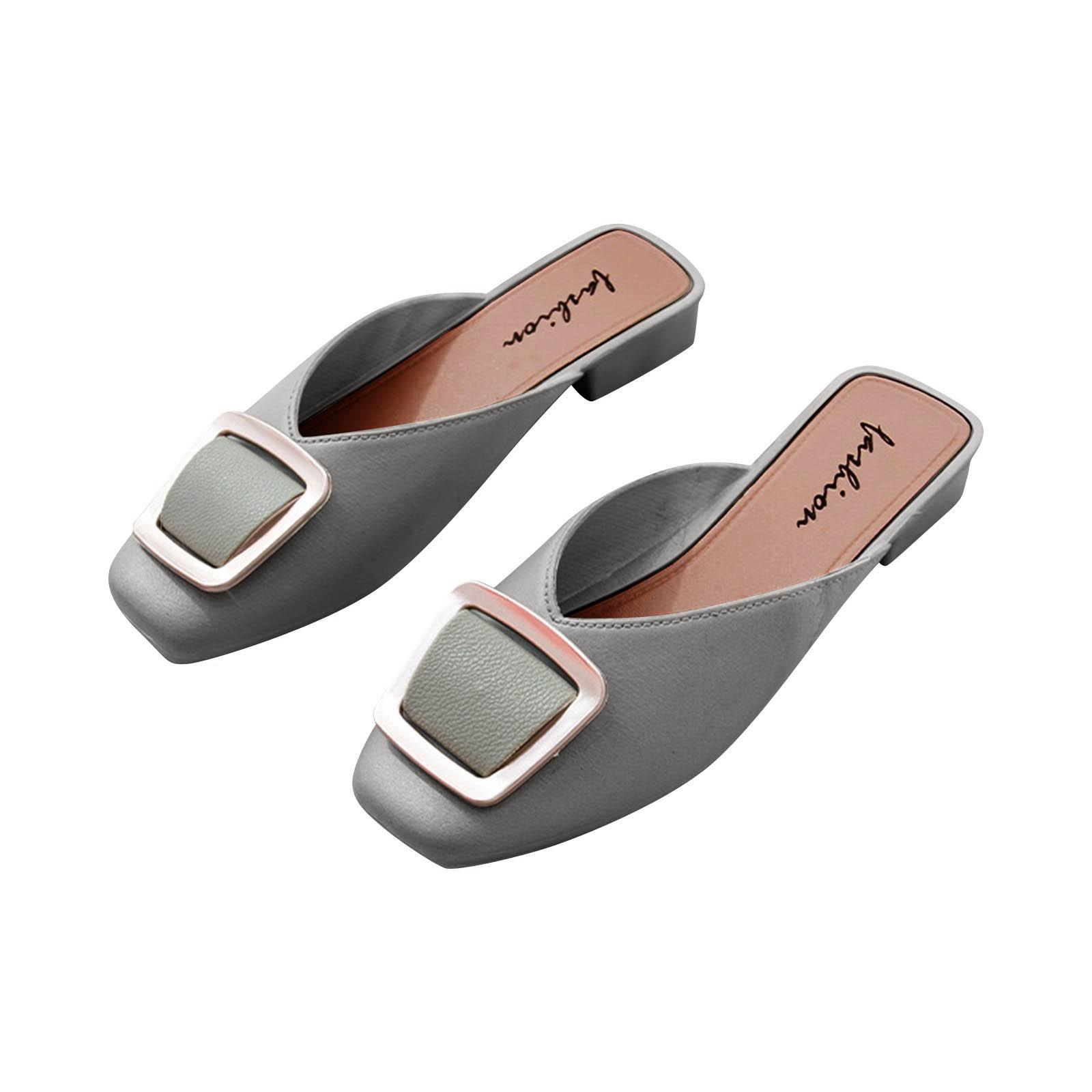 

Женские весенние и летние однотонные туфли с закрытым носком и мелким каблуком 39