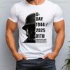 DDay 81st Anniversary Man Woman TShirt Normandy Operation Overlord 1944 Military Historical Graphic Cotton Tee