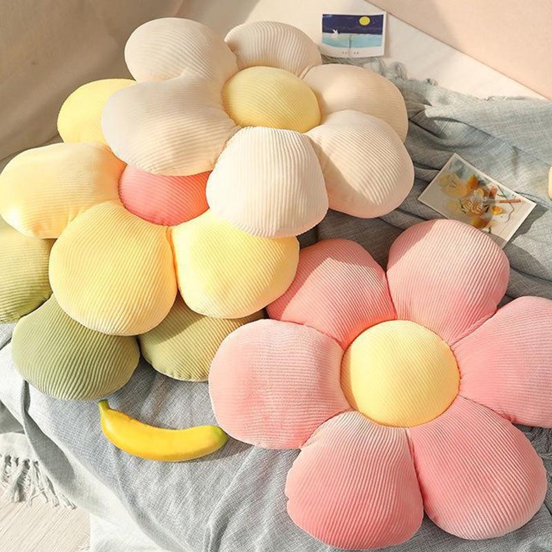 „Blütenblattförmiges Blumenkissen für Sofa und Wohnzimmerdekor“
