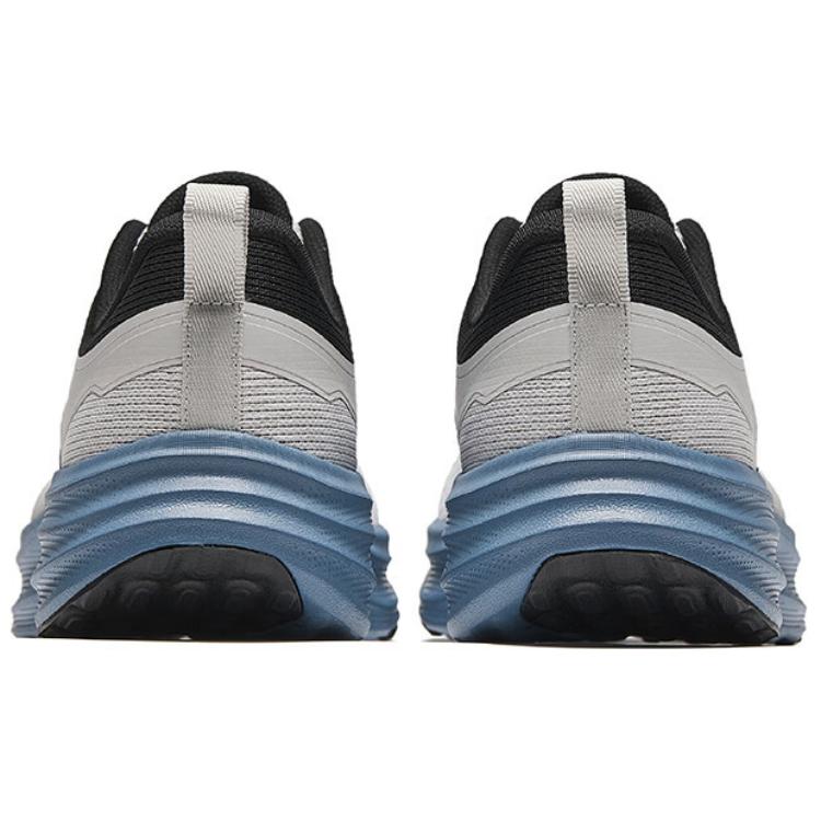 Anta Bequeme Vielseitige Rutschfeste Verschleißfeste Low-Top Freizeit-Laufschuhe Herren Sneaker Grau Schwarz 112445506-9