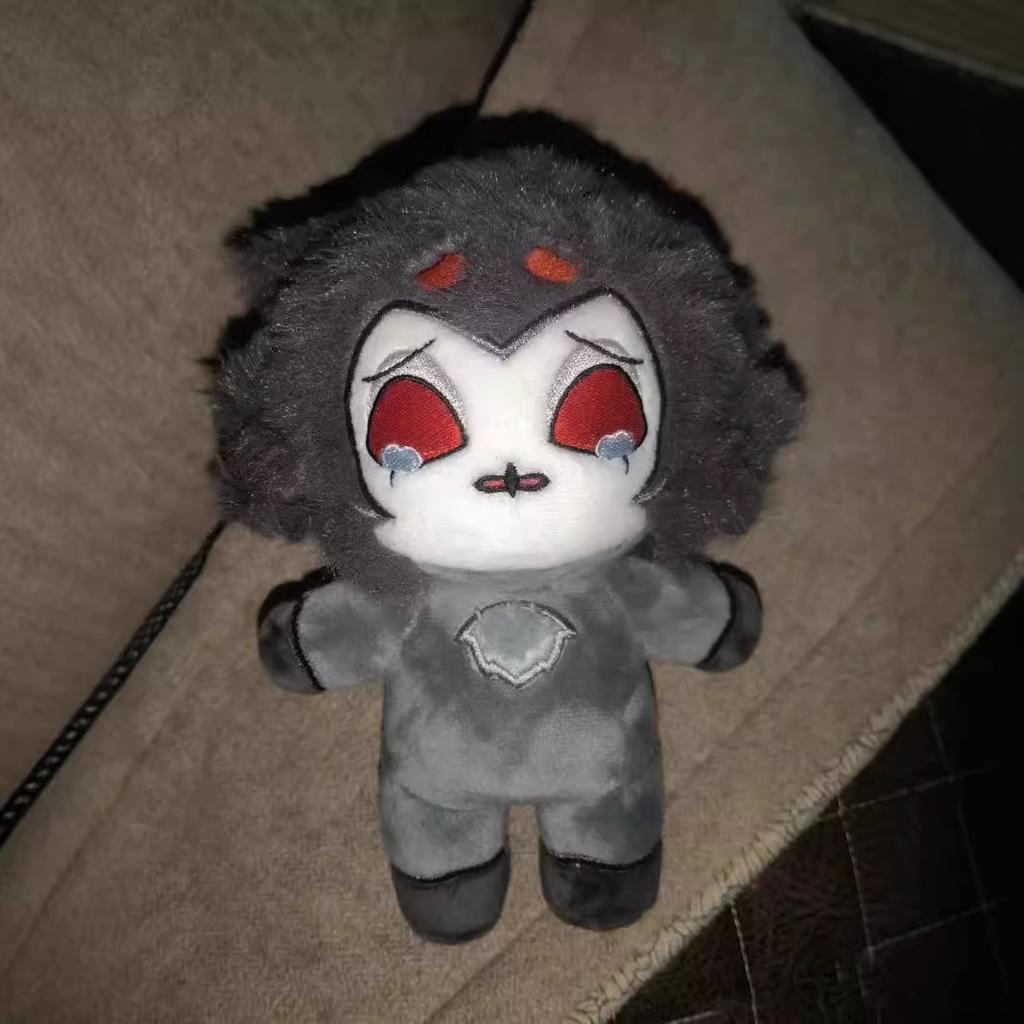 20 Cm Anime Helluva Boss Stolas Peluche Bambola Cartone Animato Diavolo Stolas Peluche Figure Giocattoli Morbidi Bambola da Vestire Regali