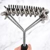 ZISIZ Steel Wire Spring BBQ Grill Cleaning Brush Set