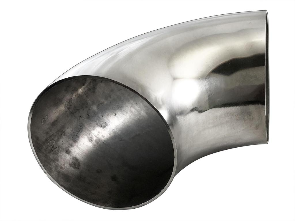 BRIGHTZ 76mm Nerezové koleno 4 kusy 76mm 76mm 90° ohyby, 1.2mm tlusté, [MUF-JOI-029-4PC] Průměr, Průměr, 90°