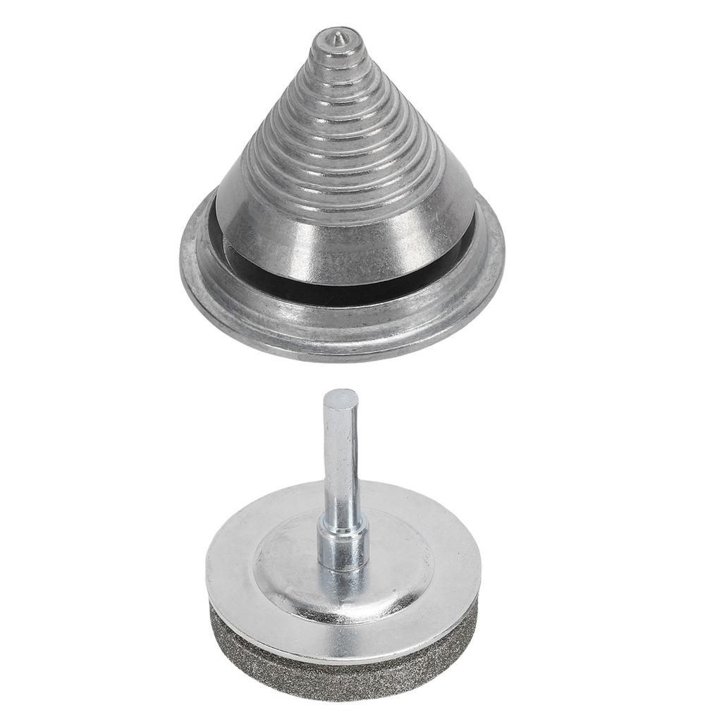 Mower Balancer Sharpener 100 Grit Field Mower Grass Cutter Replacement Parts for Electric Hand Drill
