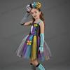 Nightmare Before Christmas Tutu dress Kids Halloween Cosplay Party Pageant Dance Recital Combo Costume