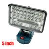 1/1/8'' Cordless LED Work Light for Makita 11.1-18V Li-Ion Battery,11W Jobsite Light 1111LM Flashlight(Battery Not Included)