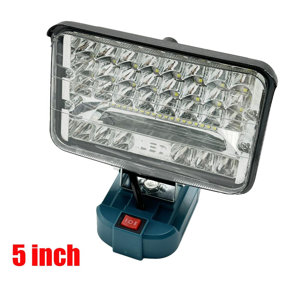 1/1/8'' Cordless LED Work Light for Makita 11.1-18V Li-Ion Battery,11W Jobsite Light 1111LM Flashlight(Battery Not Included)