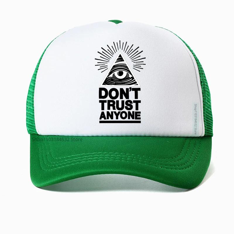 Eye of God Hats Vintage Egypt Pyramid AllSeeing Eye Illuminati Hat Punk Egyptian Triangle Adjustable Baseball Cap