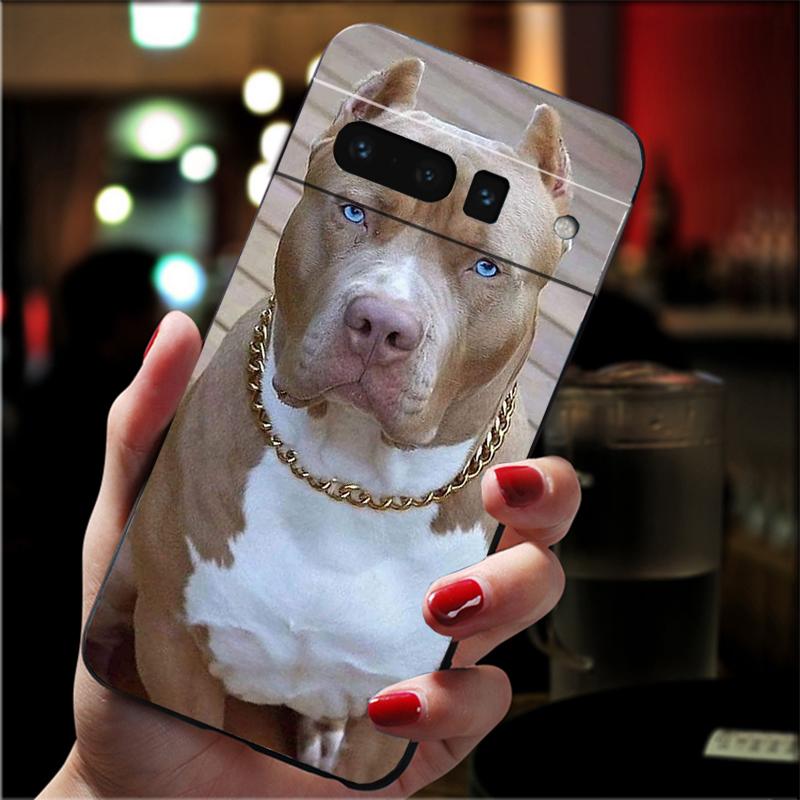 

Phone Case For Google Pixel 10 9 Pro XL 9A 8 7 6 Pro Pixel 8A 7A 6A Pixel 8 7 6 5 Pitbull Terrier Dog Google Pixel 9