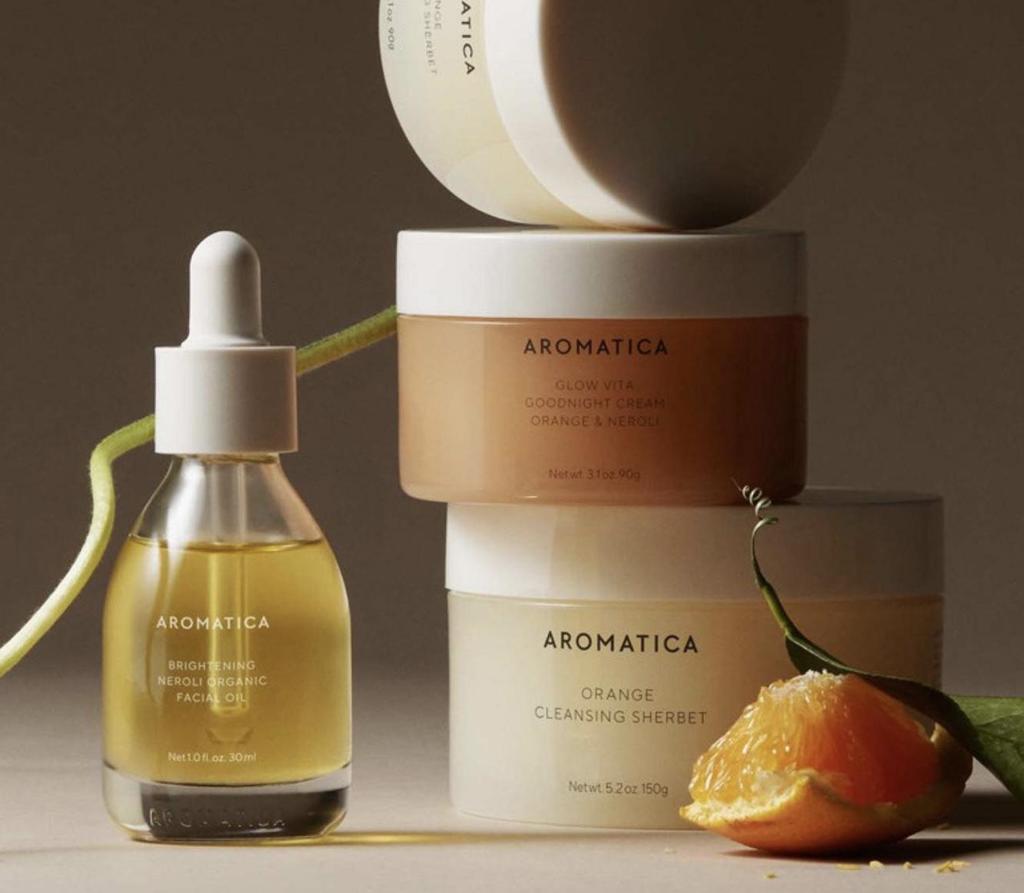 AROMATICA Neroli Brightening Facial Oil Glow Hydrating Care 30ml