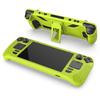 Protective Case for Steam Deck, Silicone Cover Skin Shell with Kickstand for Game Console Accessories, Shock Absorption and Scratch Resistant Design