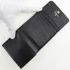 CHANEL COCO Mark Bi-Fold Wallet A13456 Double Sided black Calfskin Women Used