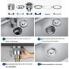 Universal Stainless Steel Sink Drain Pipe Kit