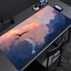 Custom Play Mat Game Mousepad Computer Black Dragon Mouse Pad PC Non-Slip Natural Rubber Carpet T-toothless Desktop Keyboard Pad