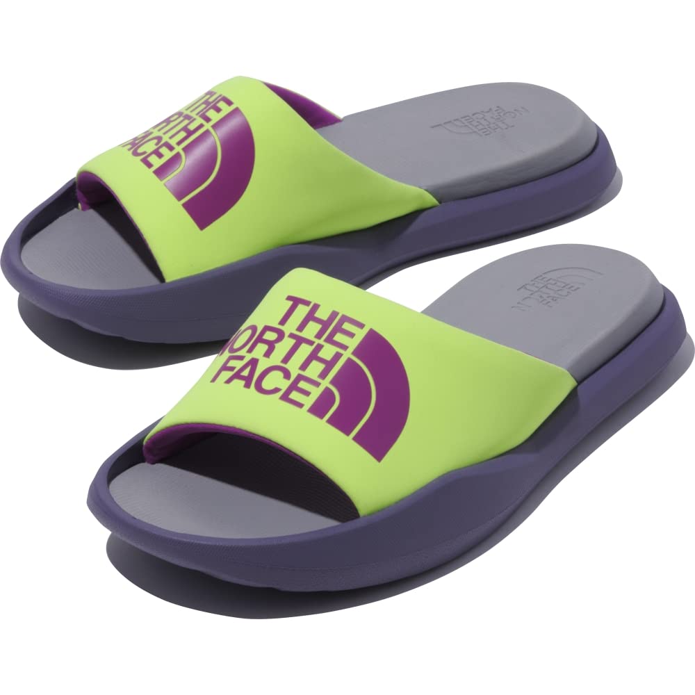 

North W Triarch Slide NFW02356 Luna Yellow 5 [The Face] Slate/LED