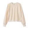 Dikke Dames 450g Katoenmix Oversized Ronde Hals Sweatshirt Herfst Winter Warm Laagjes Top