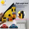 90° Tile Laying Tool: Wall Tile Level, Laser Angle Meter, Right Angle Line Guide