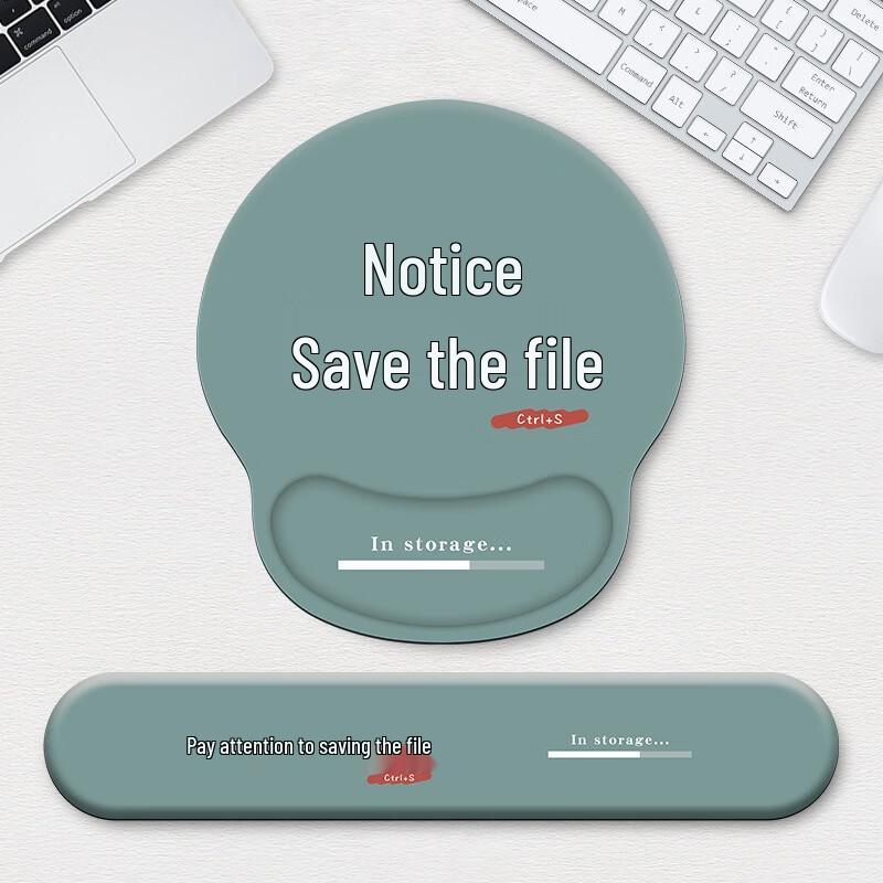 Fumade Ergonomic Wrist Rest Mouse Pad & Keyboard Pad Set