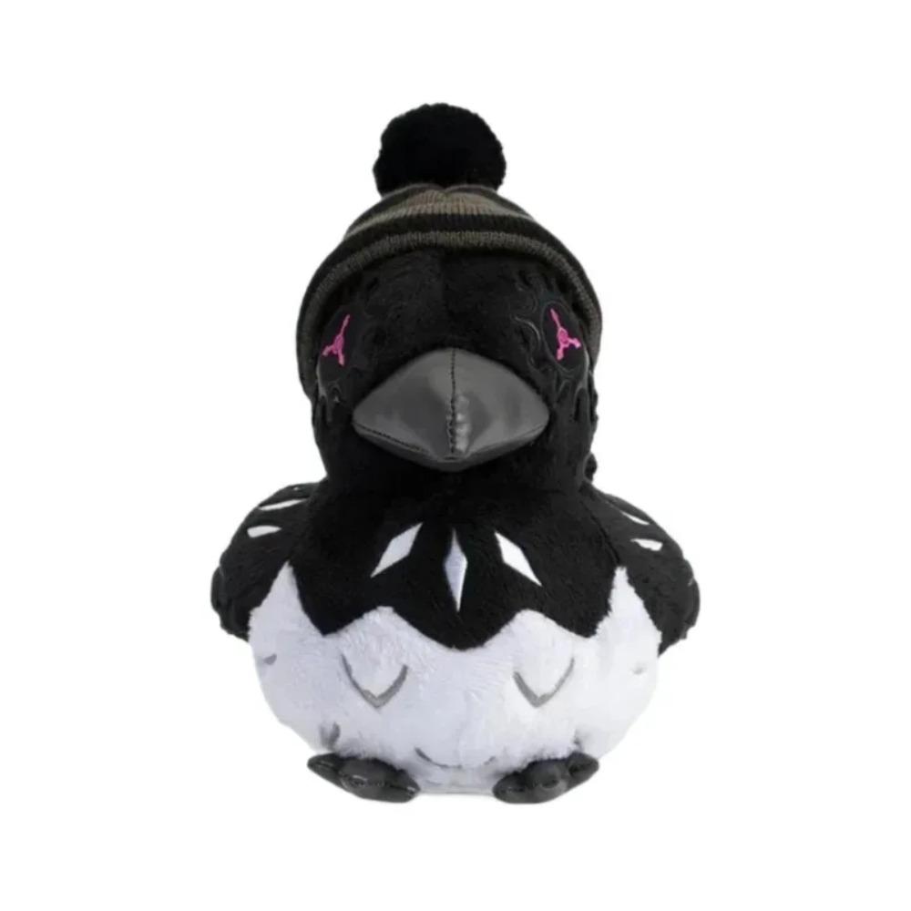 Murder Drones Uzi Crow Plush Toy 25cmCute Black Crow Stuffed Doll Soft Anime Plushie for Fans Birthday Christmas Gift Home Decor