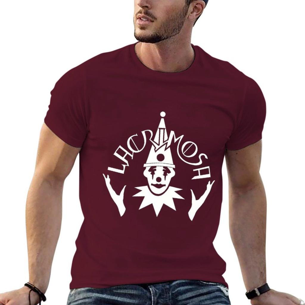Lacrimosa Clown \t T-Shirt Boys Whites Designer Shirts Cotton Graphic Tees Mens White T Shirts