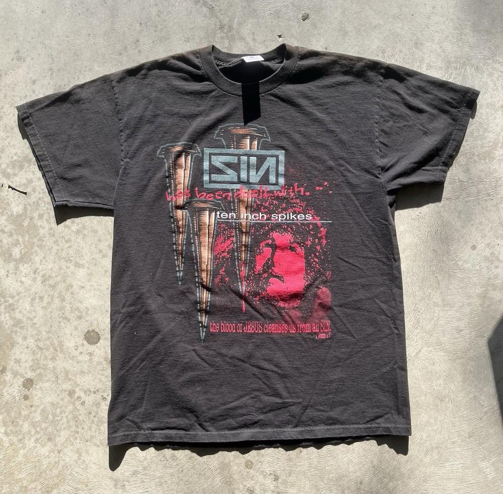 Vintage Nine Inch Nails Downward Spiral Reprint Unisex Shirt  AN49871 Unisex T-Shirt XXL