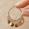 1 Pair Bohemia Style Drop Earrings Ethnic Style