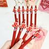 10Pcs Cute Pattern Neutral Pen, Suitable for Party Gifts Classroom Rewards Creative Holiday Gift Pen Ballpoint Pen, Random Style