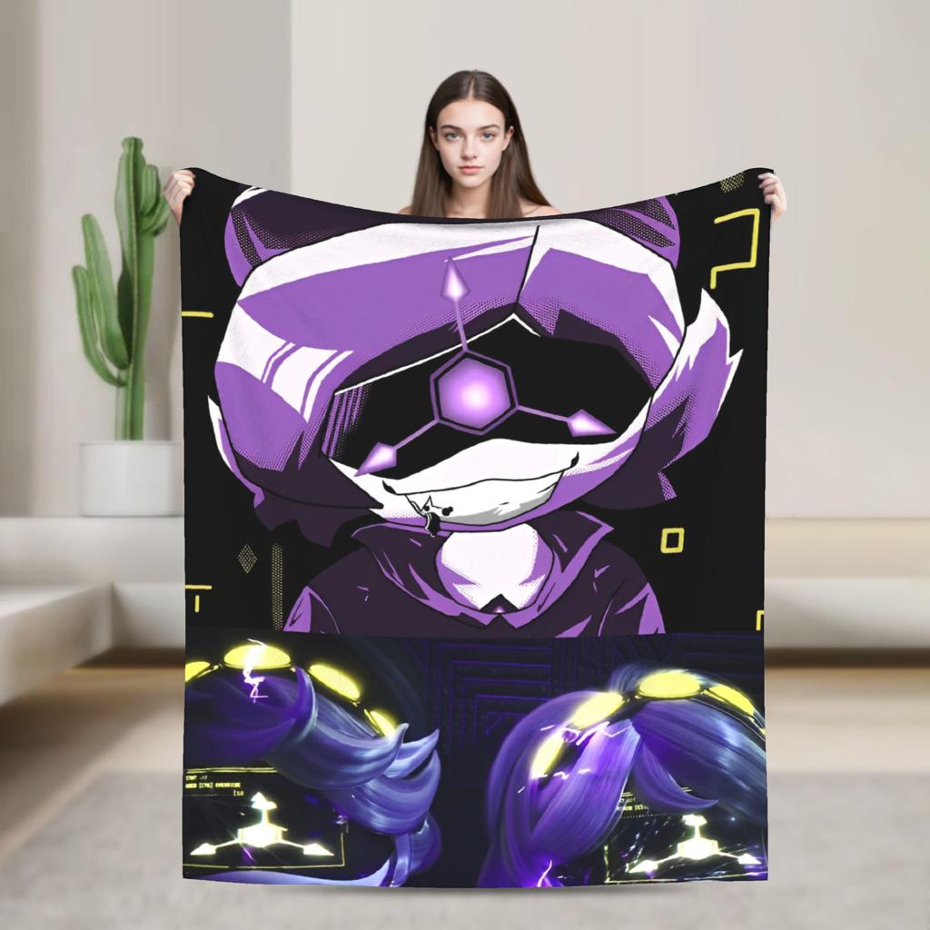 Robot Murder Drones V Uzi  Blanket Quality Super Warm  Bedding Throws Winter Airplane Travel Couch Chair Comfortable Bedspread