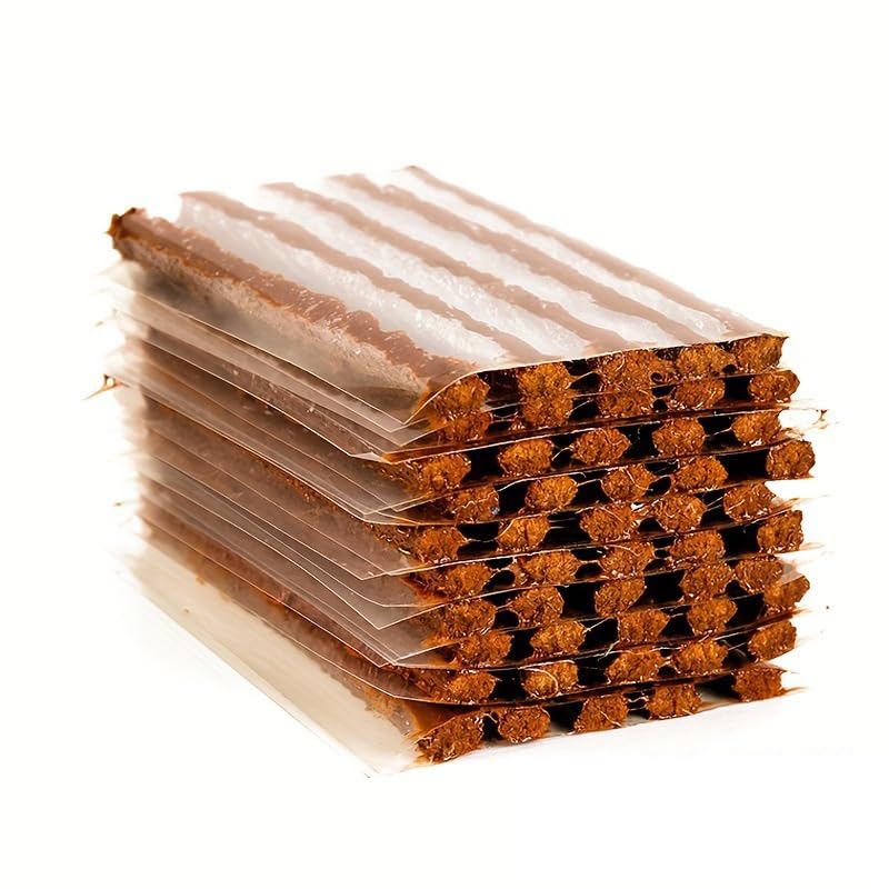 Puncture Repair Kit, 20 Pieces/10 Pieces, Tubeless, Rubber Strip, Tire Repair Rope, Seal Strip,