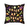 Halloween Horror Haunted House Spider Pattern Office Living Room Sofa Car Decorative Pillowcase