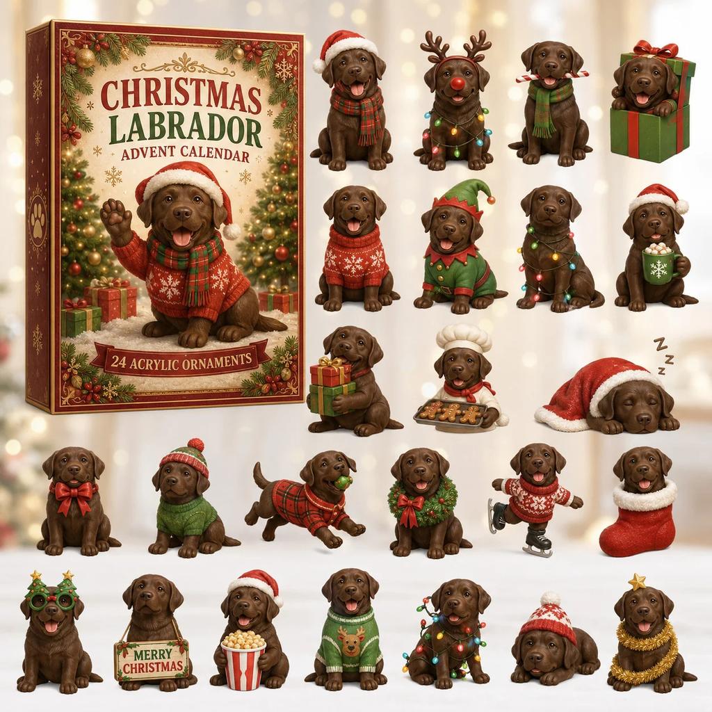 Weihnachts-Adventskalender 2026 – Feiertags-Blindbox-Kalender im Tier-Thema