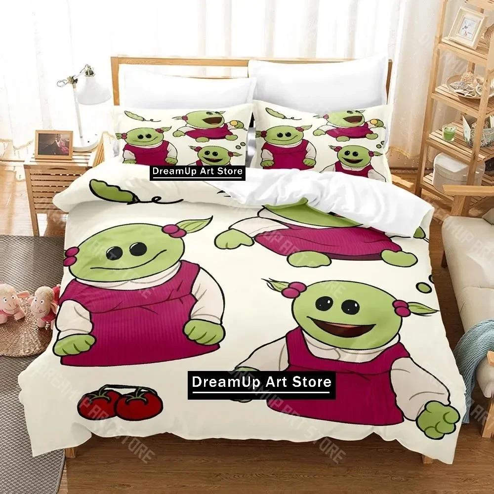 

3D Print Nanalan Bedding Set Cartoon Anime three-piece set Adult Kid Bedroom Duvetcover Sets 3D Kawaii Girl home luxury EU Single 90x200cm