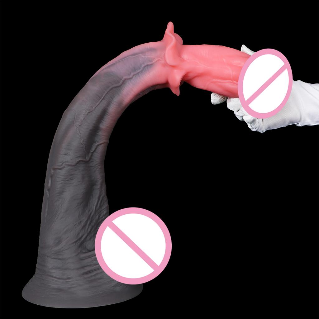 2026 Realistic Animal Long Huge Dildo Penis Suction Cup Huge Dildo for Women Men Gay Silicone Large Penis G Spot Clitoris Stimulator Adult Sex Toys
